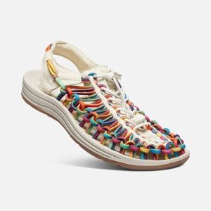 BNIB Keen Uneek Sandal Rainbow Tie Dye Birch Size 10